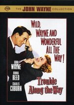 DVD cover for Trouble Along the Way