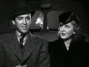 Jimmy Stewart and Jean Arthur in a scene from Mr. Smith Goes to Washington.
