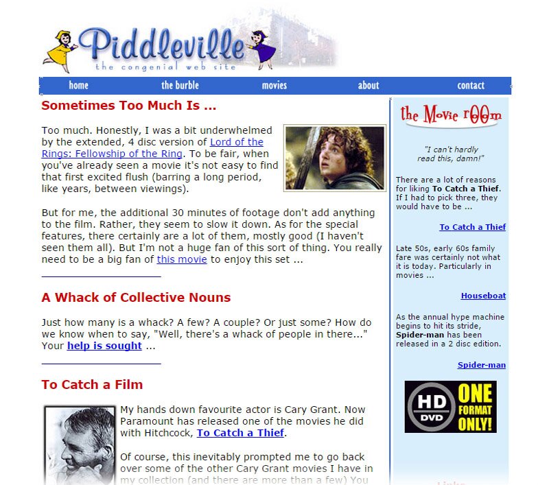 Piddleville from back in the day.